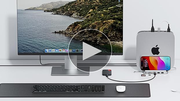 Amazon.co.jp: PULWTOP 8 in 1 USB C ハブ Mac Mini M1/ M2/ M2